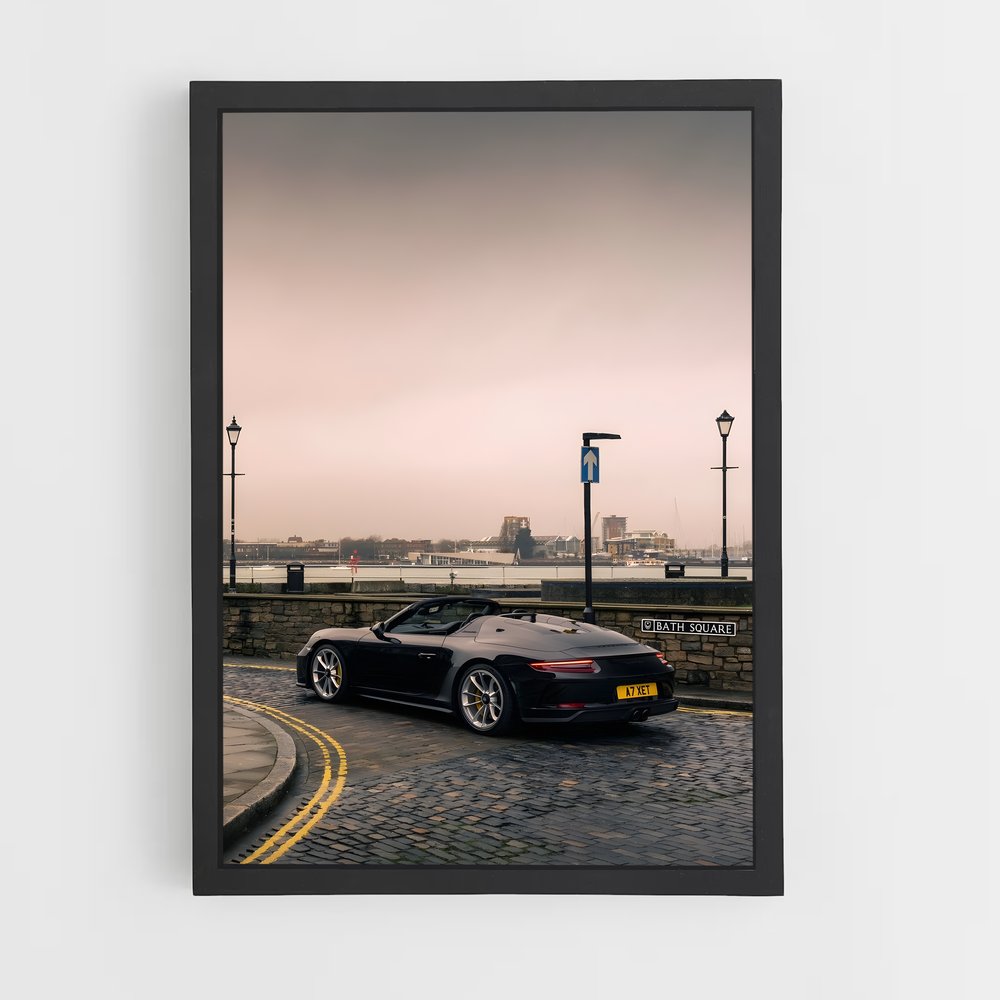 Poster vif et lumineux – affiche Porsche (vue 2)